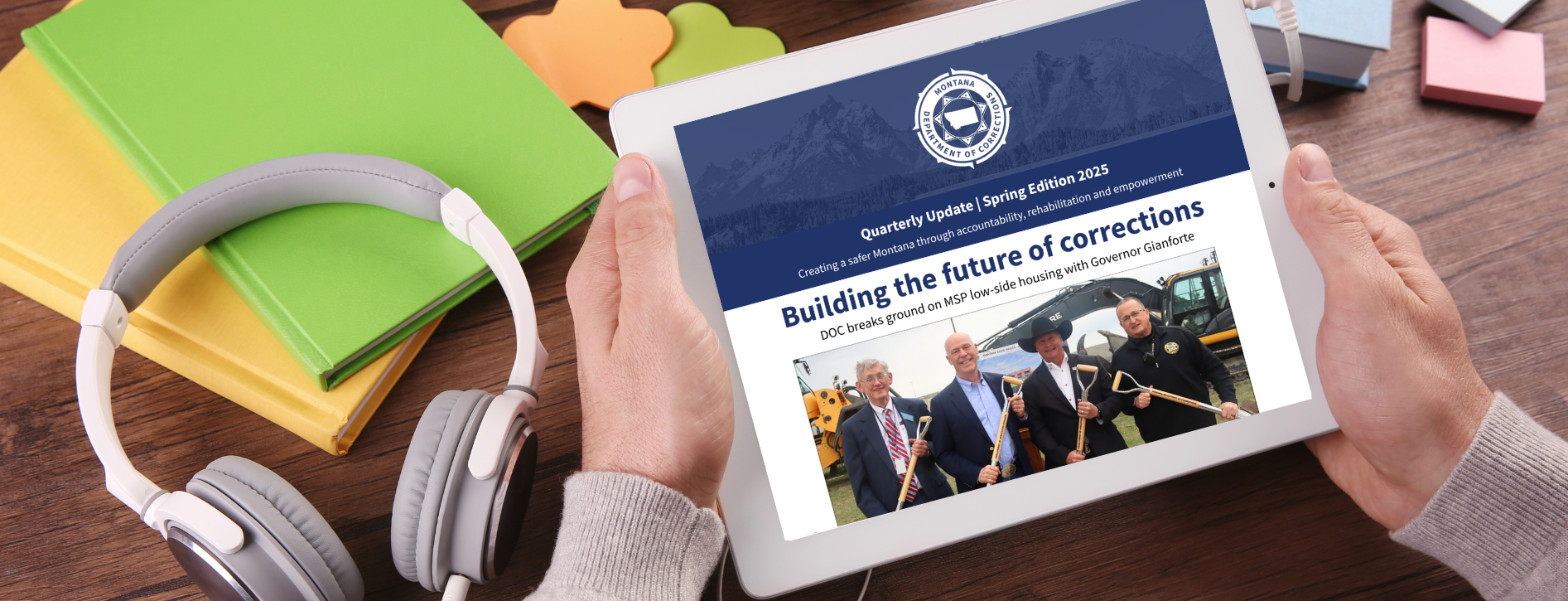 Stay up to date on DOC news.